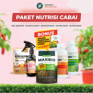 Paket Nutrisi Cabai - Tanamderumah